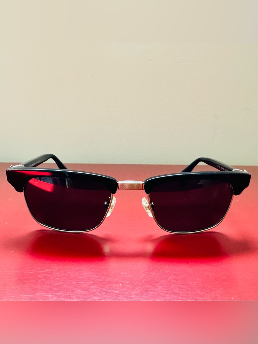 New-Authentic-Chrome Hearts sunglasses Billie - Black Polarized Sunglasses